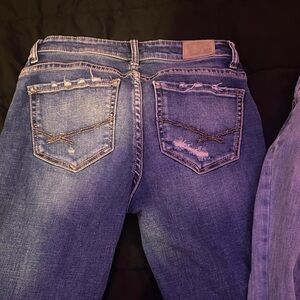 BKE Women's Medium Blue Boyfriend Jeans